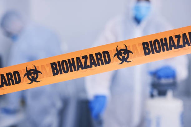 Professional Biohazard technician working in Columbus, MN